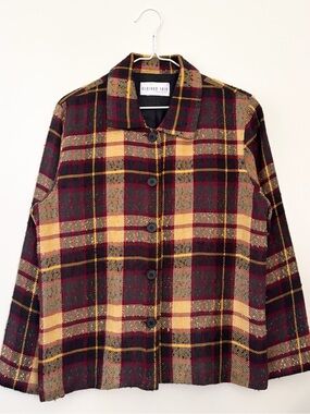 VTG 1990’s Plaid Coat